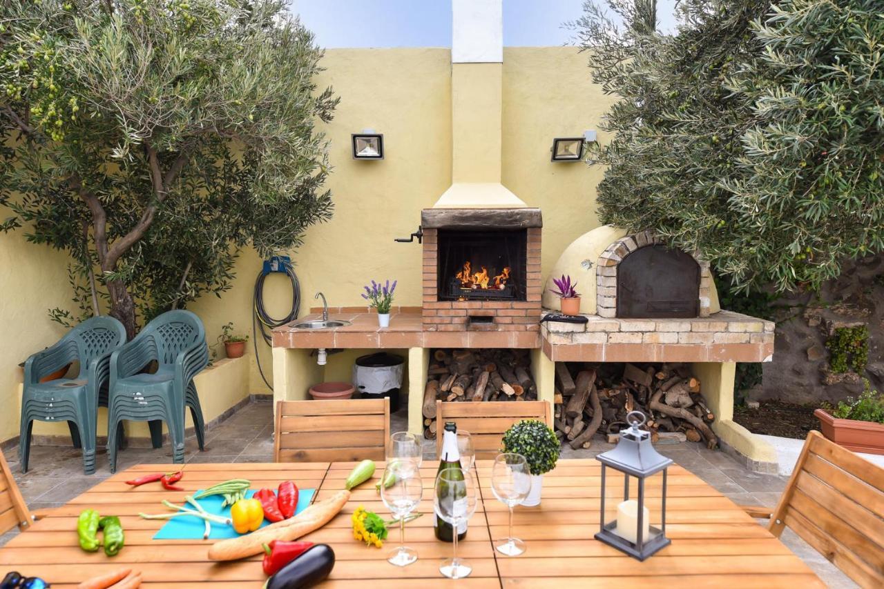 Los Algodones Cottage With Pool 因赫尼奥 外观 照片