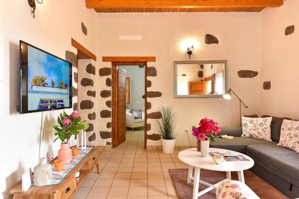 Los Algodones Cottage With Pool 因赫尼奥 外观 照片