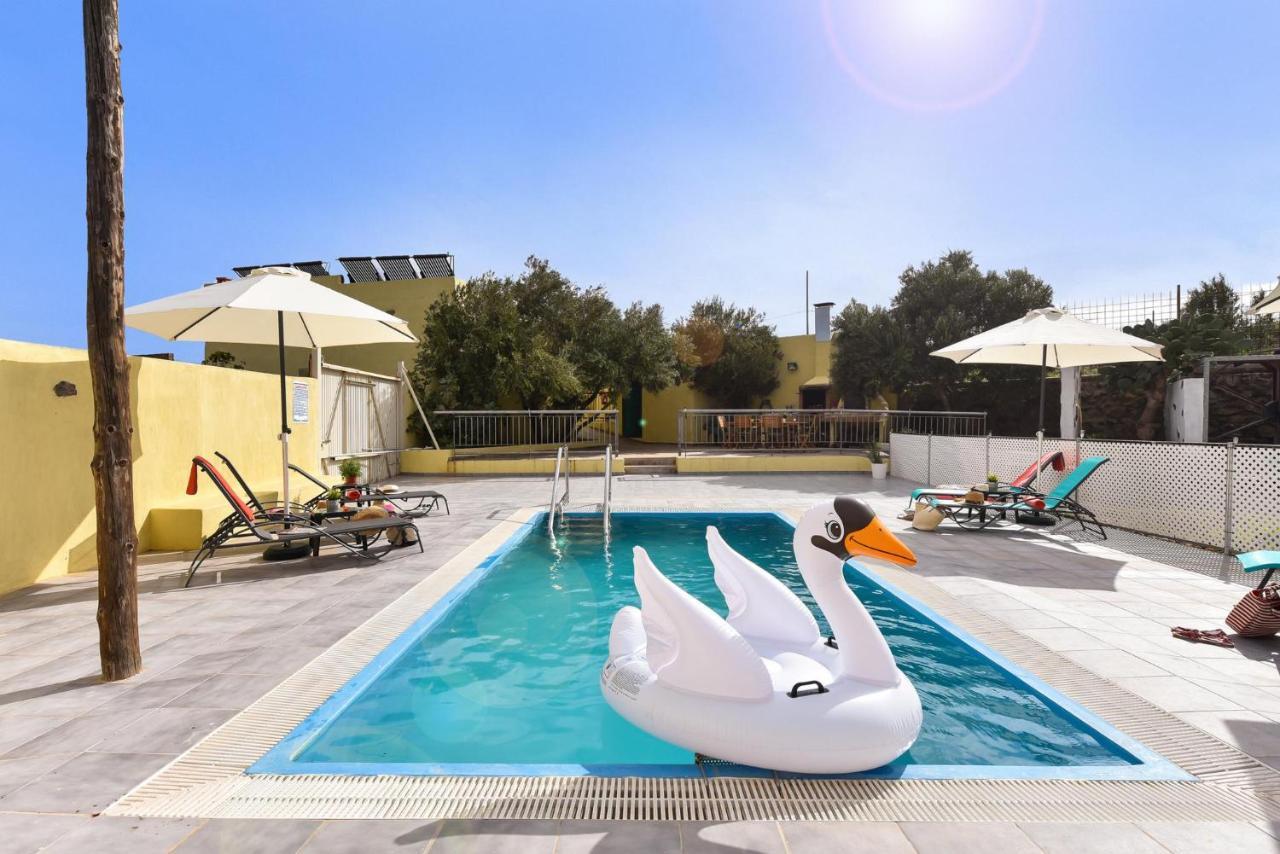 Los Algodones Cottage With Pool 因赫尼奥 外观 照片