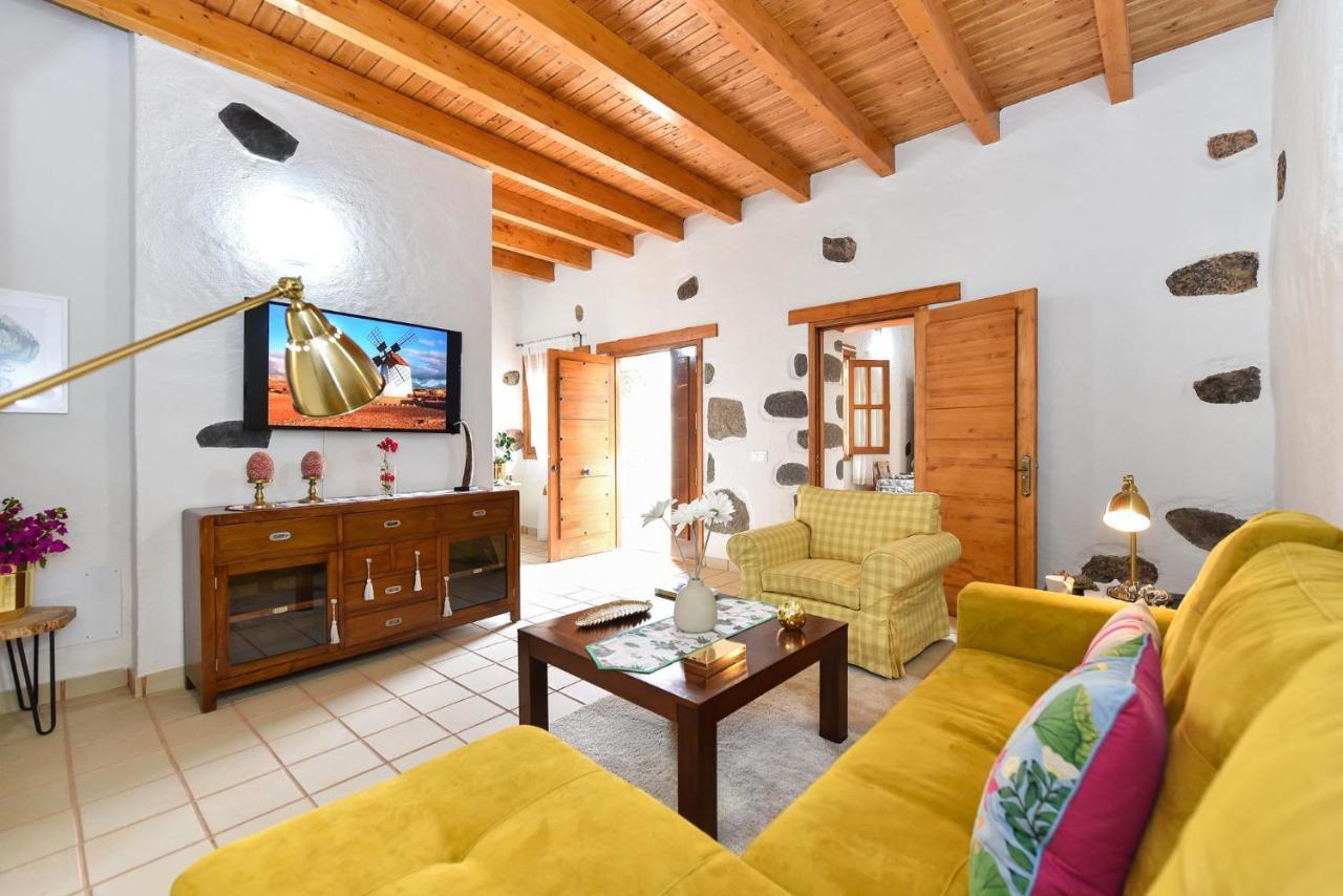 Los Algodones Cottage With Pool 因赫尼奥 外观 照片