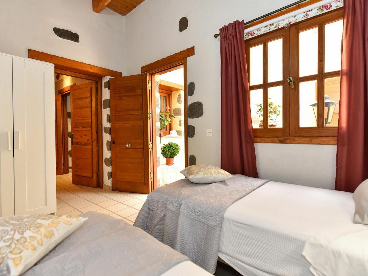 Los Algodones Cottage With Pool 因赫尼奥 外观 照片