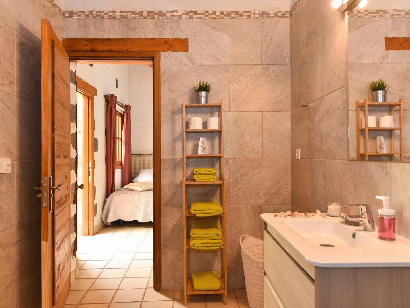 Los Algodones Cottage With Pool 因赫尼奥 外观 照片