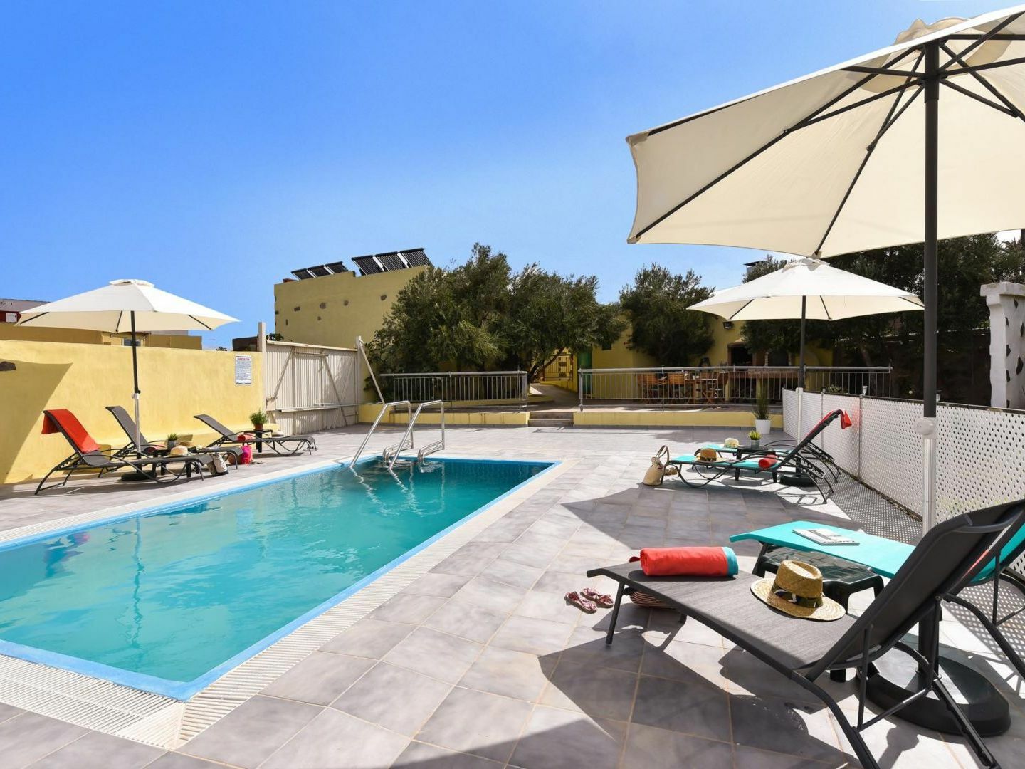 Los Algodones Cottage With Pool 因赫尼奥 外观 照片